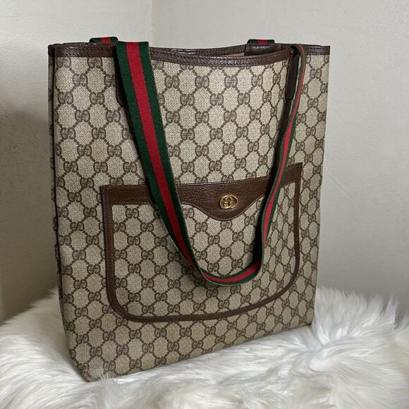 💯Authentic Gucci Tote Bag with Cherryline 🍀 - Picture 11 of 16